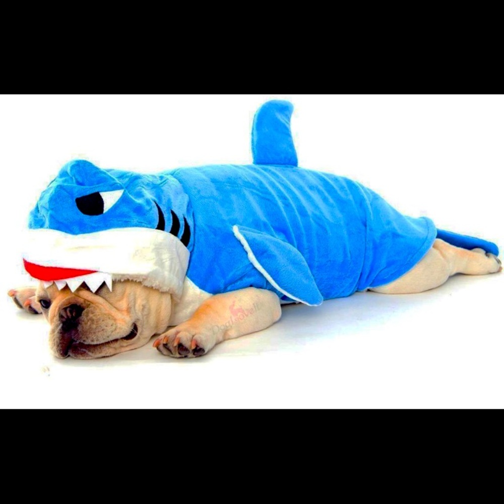 DOG ONESIE (SHARK COSTUME , XXL)